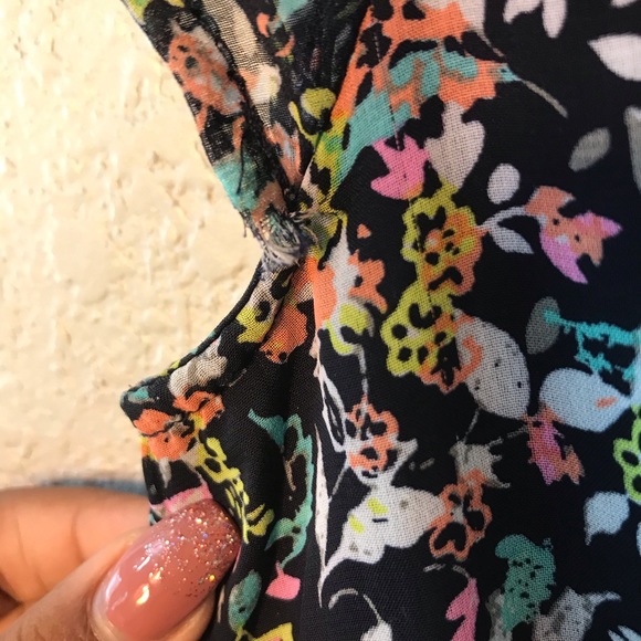 Floral print dress(M) - Picture 5 of 7